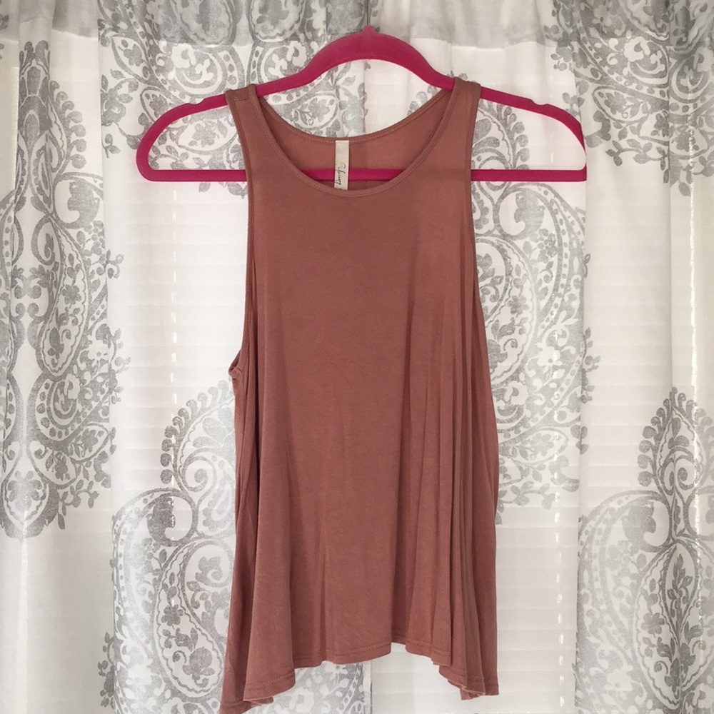 Dusty rose tank